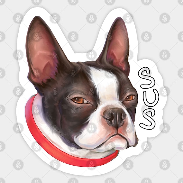 SUS dog Sticker by LilianaTikage